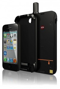 Iphone satelitarny z thuraya satsleeve