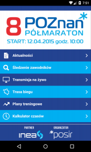 aplikacja poznań półmaraton