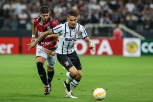 Brazil: Football match between Corinthians vs. Danubio
