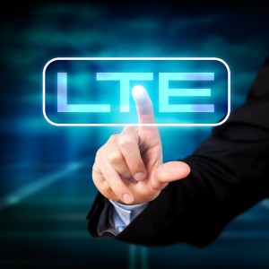 Mann wählt LTE aus